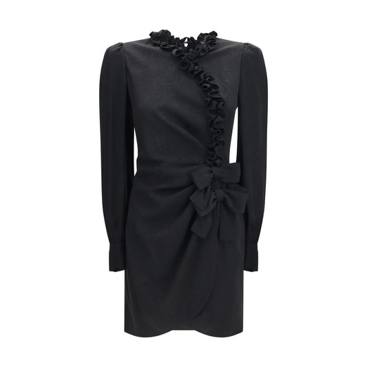 Black Silk Cocktail Dress