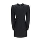 Black Silk Cocktail Dress