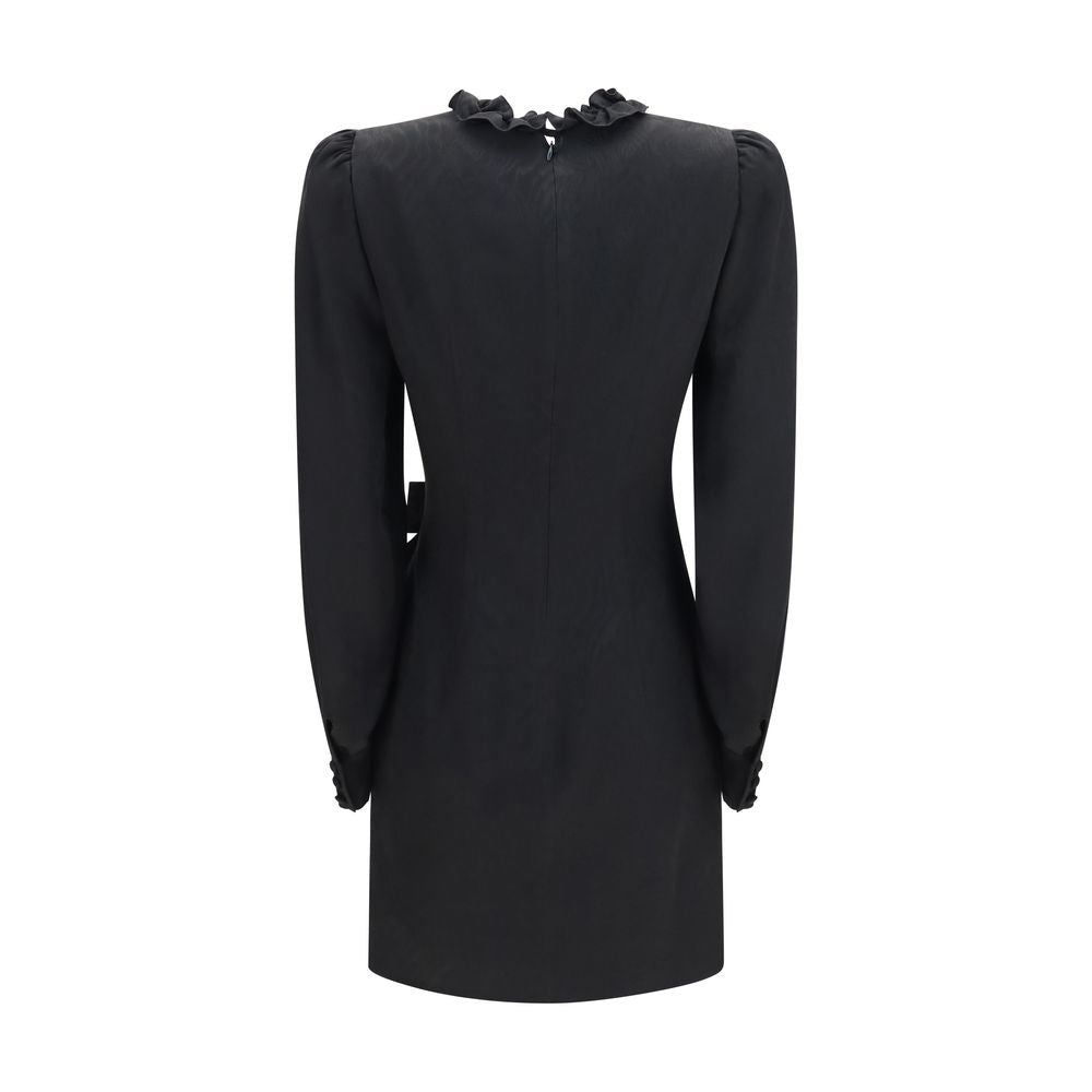 Black Silk Cocktail Dress