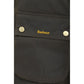 Bicolor Cotton Full-Length Jacket