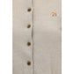 Beige Cotton Cardigan