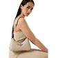 Beige Polyethylene Handbag