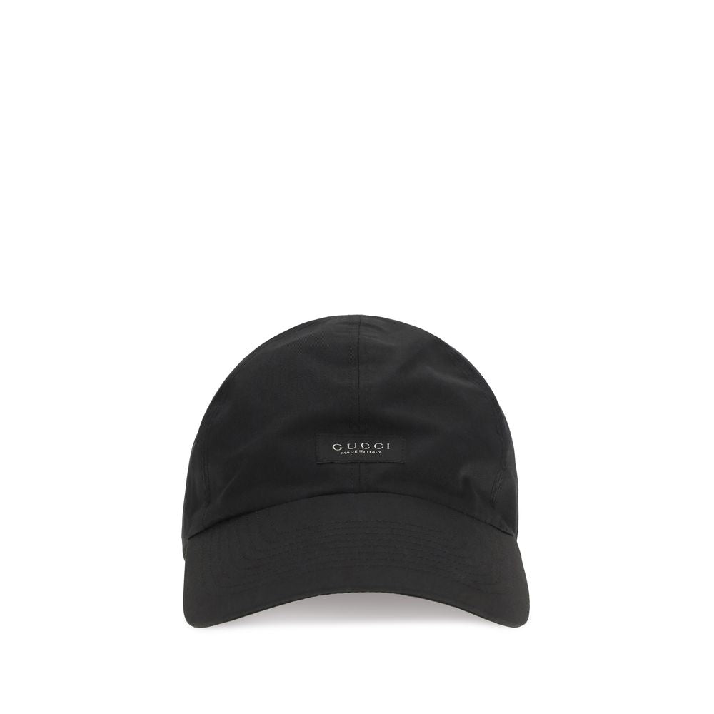 Black Cotton Cap (Baseball Hat)