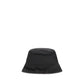 Black Cotton Bucket Hat