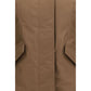 Brown Cotton Parka