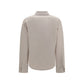 Gray Cotton Dress Shirt