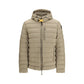 Bicolor Polyamide Full-Length Jacket