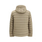 Bicolor Polyamide Full-Length Jacket