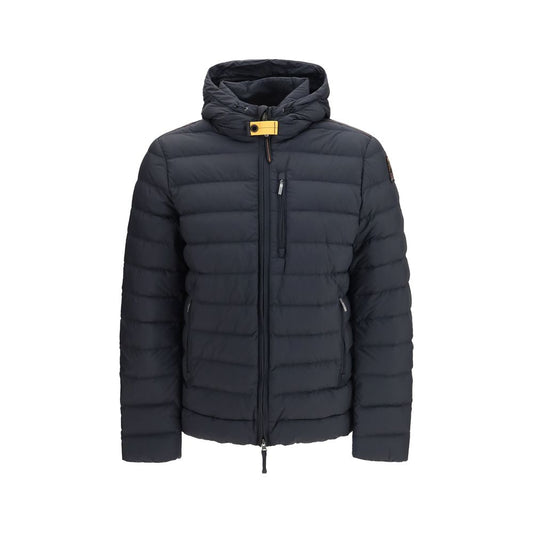 Black Polyamide Full-Length Jacket