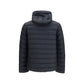 Black Polyamide Full-Length Jacket