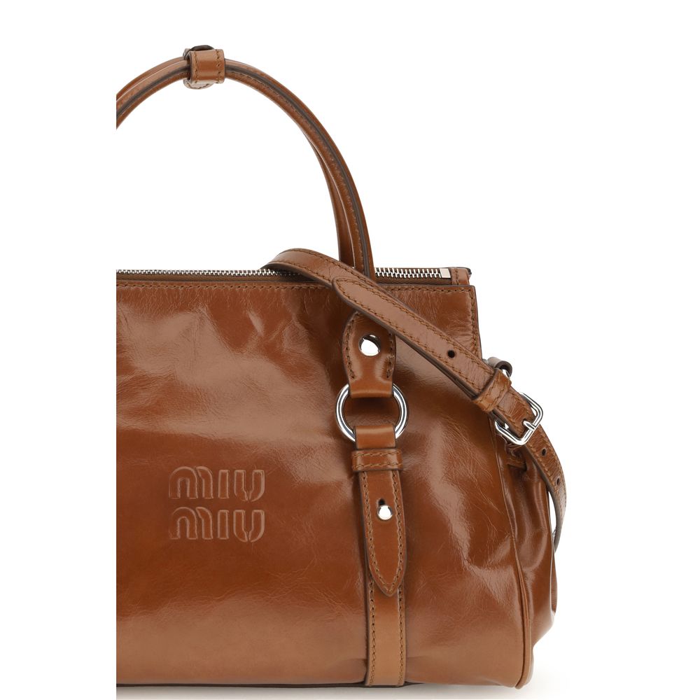 Brown Calf Leather Bos Taurus Handbag