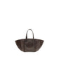 Brown Calf Leather Bos Taurus Handbag