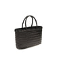 Black Calf Leather Bos Taurus Handbag