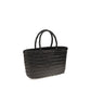 Black Calf Leather Bos Taurus Handbag