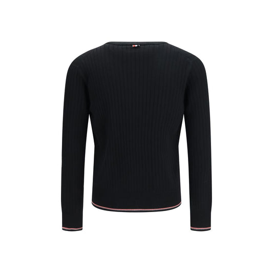 Black Wool Oves Aries Cardigan