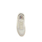 Beige Calf Leather Bos Taurus Low Top Sneakers