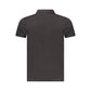 Black Cotton Men's Polo Shirt