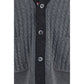 Gray Wool Oves Aries Cardigan