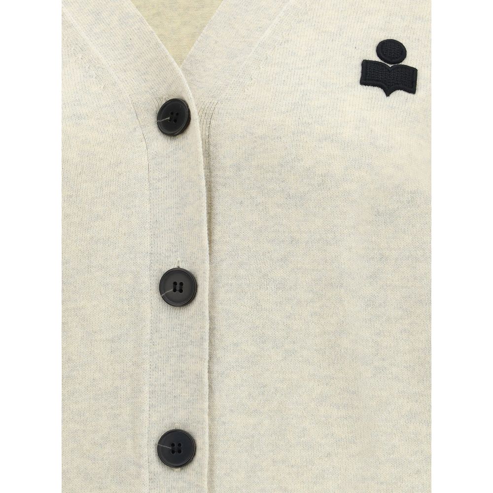 White Cotton Cardigan