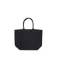 Black Cotton Shoulder Bag
