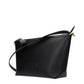 Black Leather Crossbody Bag