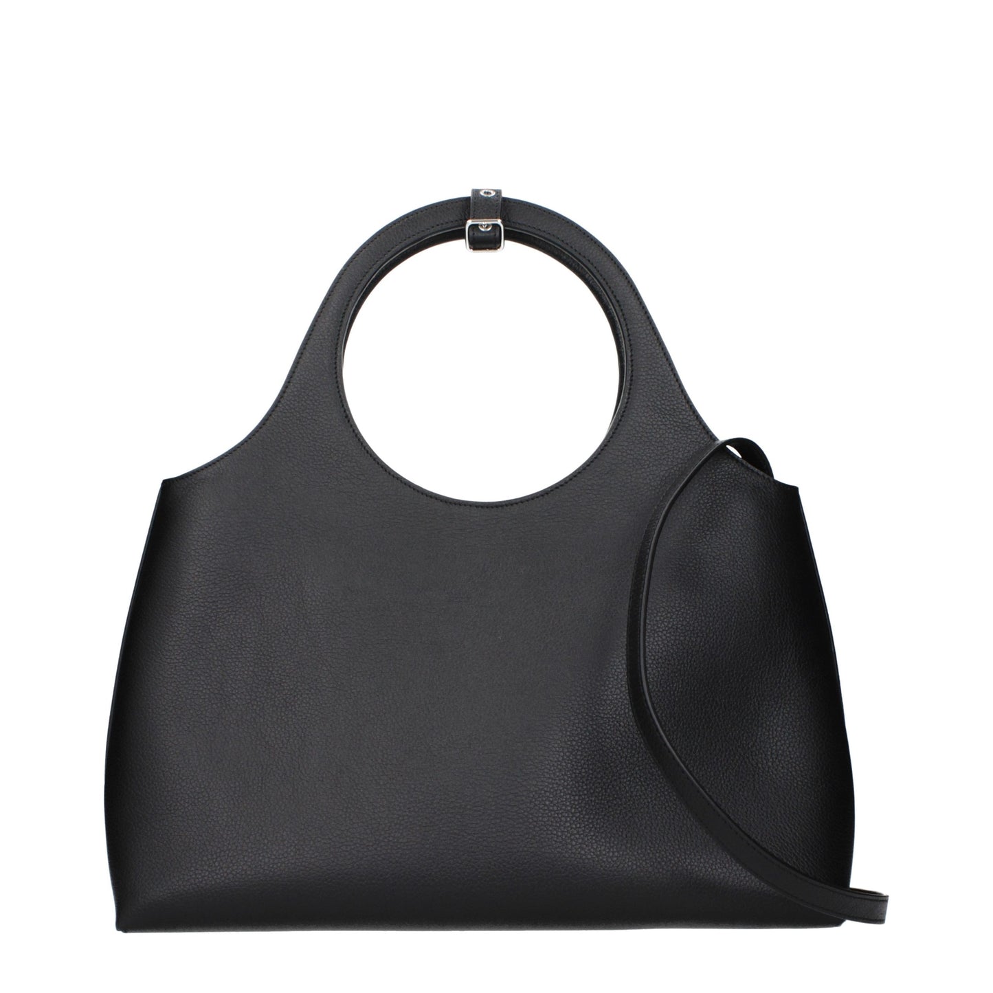 Black Leather Handbag