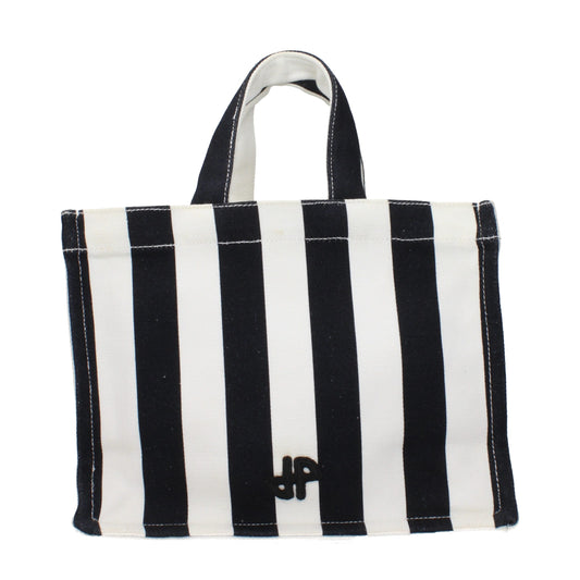 Black Fabric Handbag