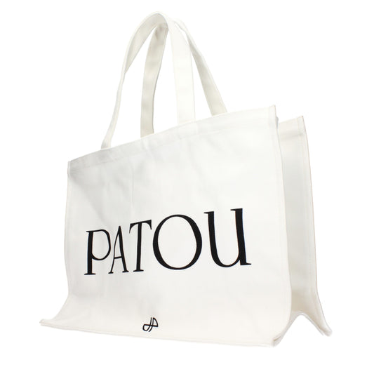 White Fabric Handbag