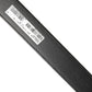 Black Leather Gold Logo Engraved Buckle Belt