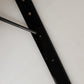 Black Classic Leather Gold Tone Buckle Belt