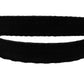 Black Velvet Silver Tone Metal Buckle Belt