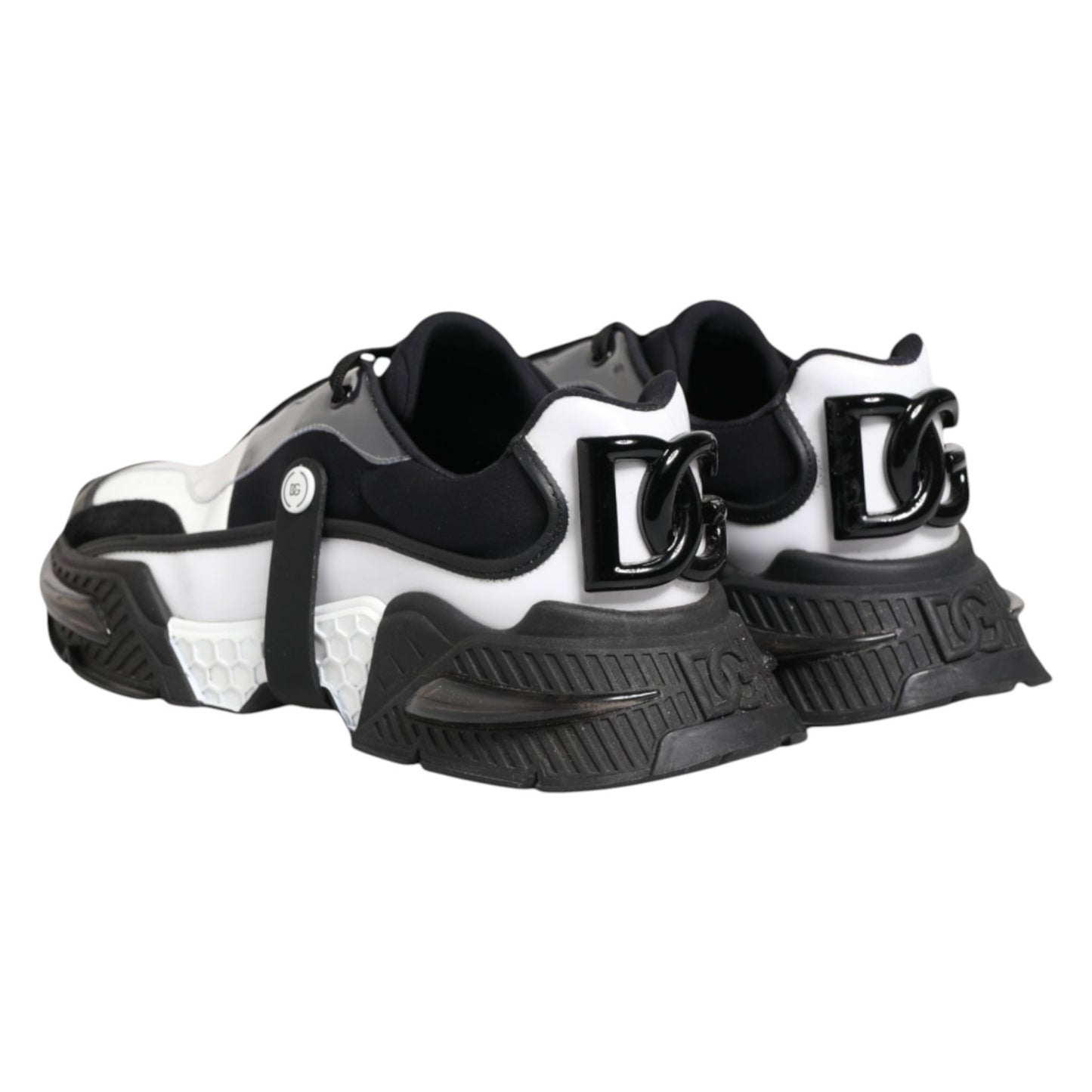 White Black Logo Airmaster Sneakers Shoes