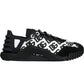 Black Logo Lace Up Low Top NS1 Sneakers Shoes
