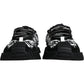 Black Logo Lace Up Low Top NS1 Sneakers Shoes