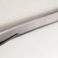 Dark Gray Leather Metal Buckle Classic Belt
