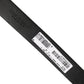 Black Classic Leather Silver Tone Buckle Belt