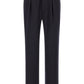 Blue Polyester Dress Pants