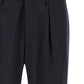 Blue Polyester Dress Pants
