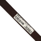 Brown Leather Double Wrap Metal Buckle Belt