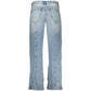 Azzurro Cotton Womens Jeans
