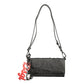 Black Polyurethane Women's Wallet