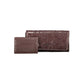 Brown Polyurethane Women Wallet