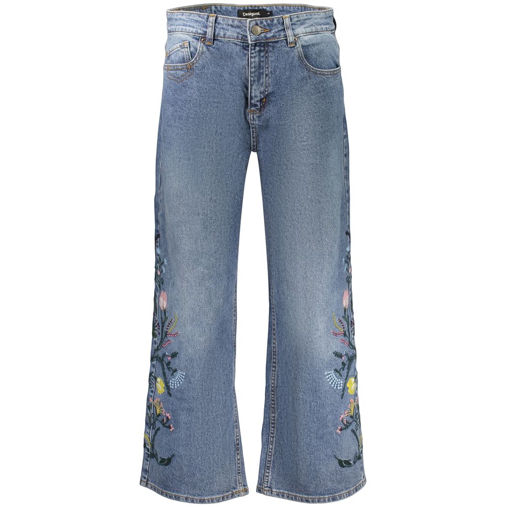 Blue Cotton Women's Jean