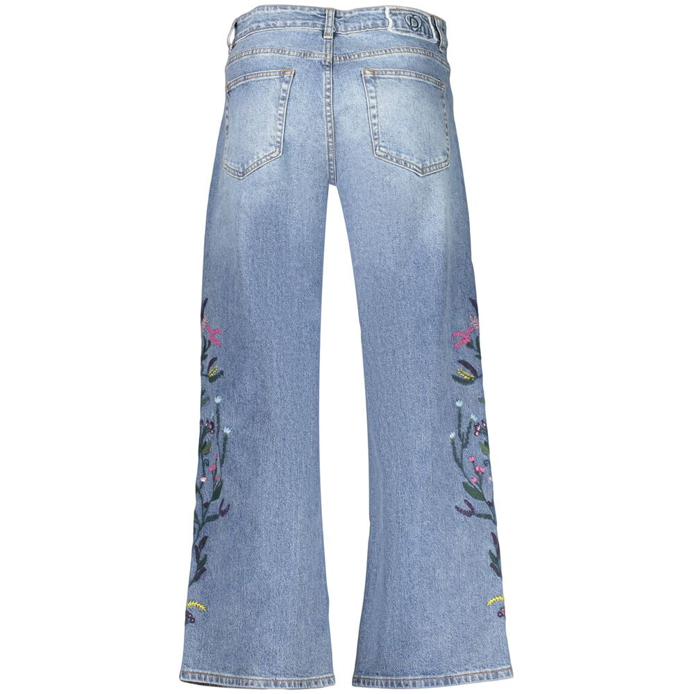 Blue Cotton Women's Jean