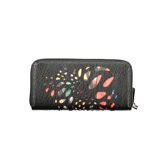 Nero Polyurethane Womens Wallet