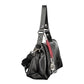 Black Polyurethane Women's Bag