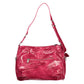 Pink Polyurethane Womens Bag