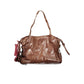 Brown Polyurethane Women's Bag