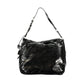 Black Polyurethane Women's Bag