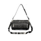 Black Polyurethane Women Bag
